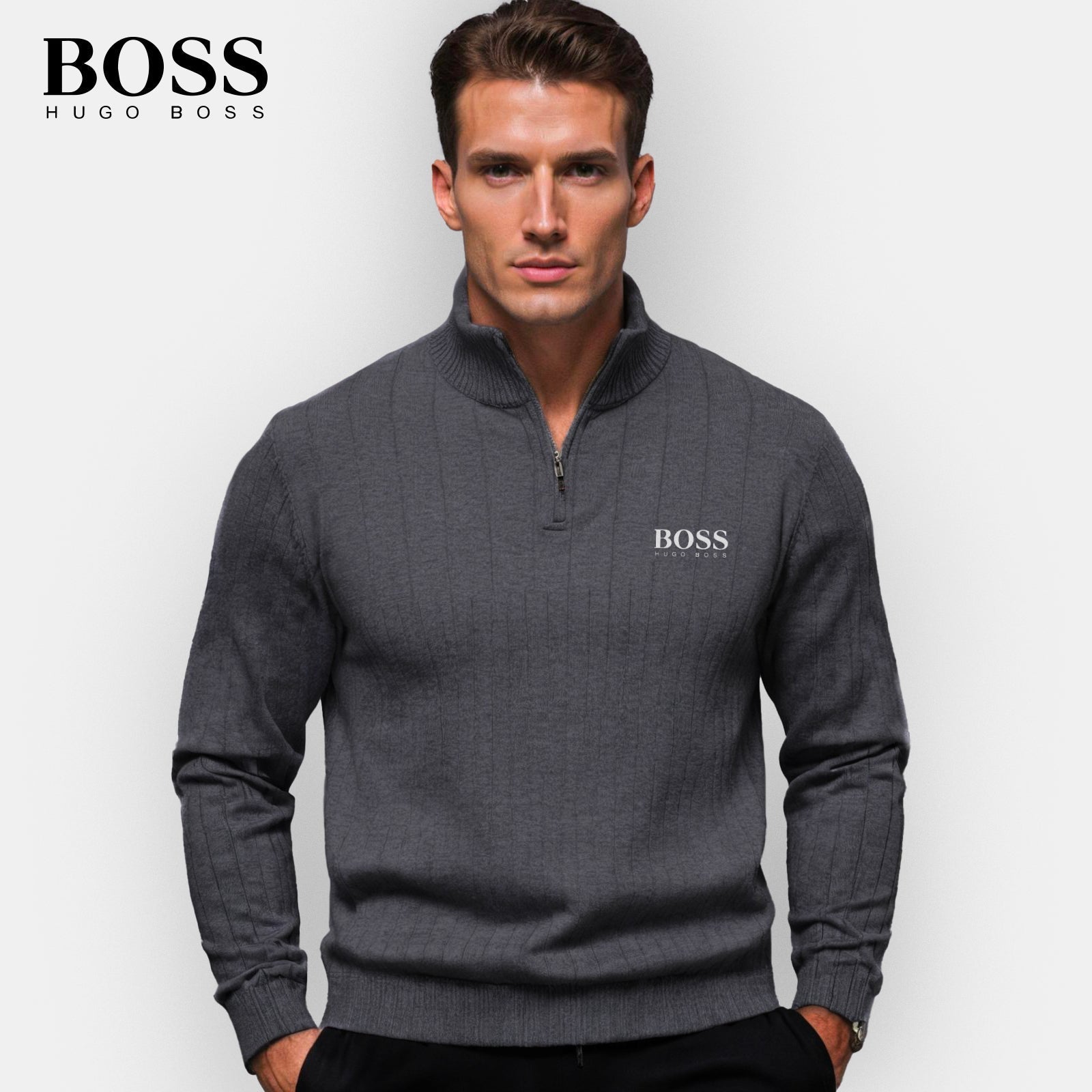 HB Maglione with zip (LIQUIDAZIONE)